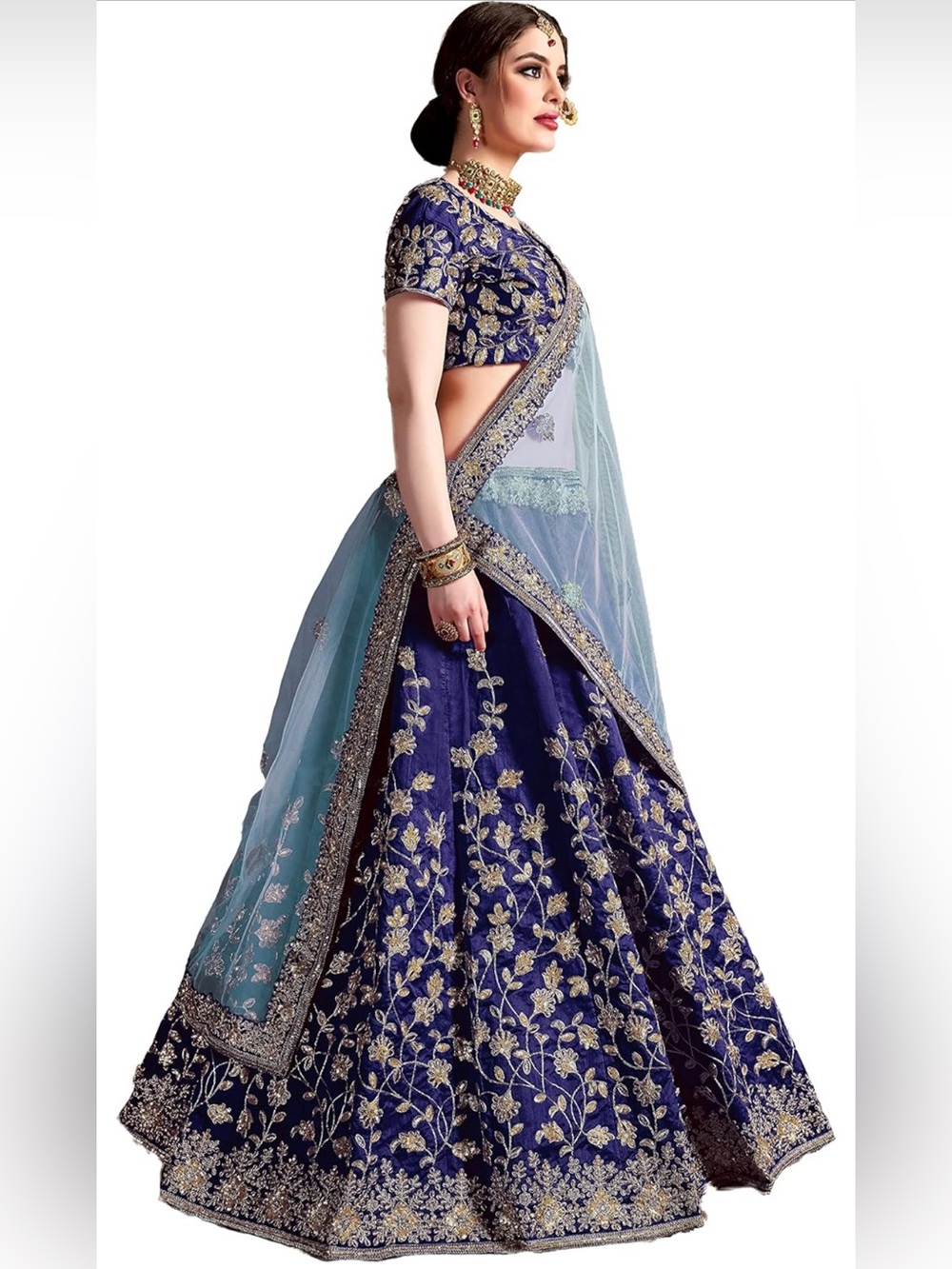 STELLACOUTURE Indian ready to wear lehenga choli and dupatta